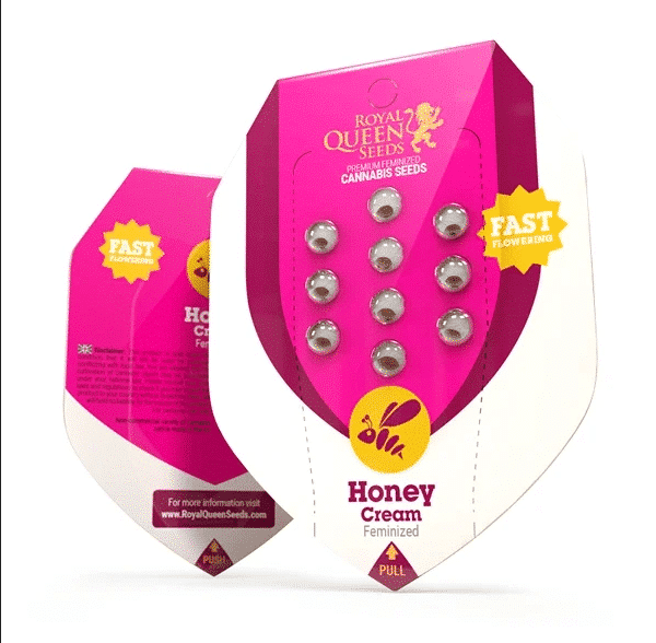 Honey Cream (Hurtig Blomstring) Royal Queen Cannabisfrø Skunkfrø