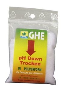 pH down pulver