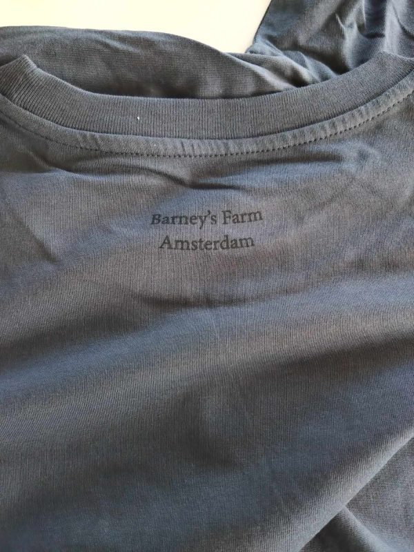 Barney's Farm T-shirt (mørkegrå)